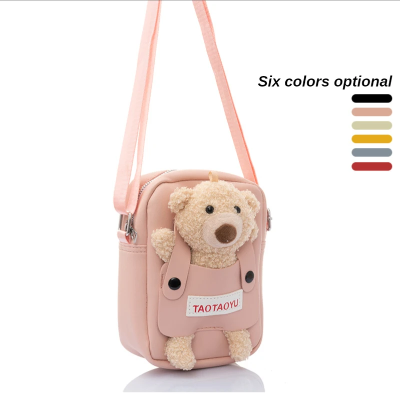 2021 New Crossbody Shoulder Bag Zipper Cartoon Cute Bear Student Trend Mobile Phone Bag Mini Bags For Women Satchel Female
2021 New Crossbody Shoulder Bag Zipper Cartoon Cute Bear Student Trend Mobile Phone Bag Mini Bags For Women Satchel Female