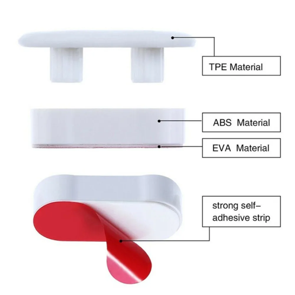 4PCS Bathroom Hardware Buffer Pad Bumpers Strong Adhesiv Toilet Seats Bidet Bathroom Accessories Protection Pads Home Parts
4PCS Bathroom Hardware Buffer Pad Bumpers Strong Adhesiv Toilet Seats Bidet Bathroom Accessories Protection Pads Home Parts