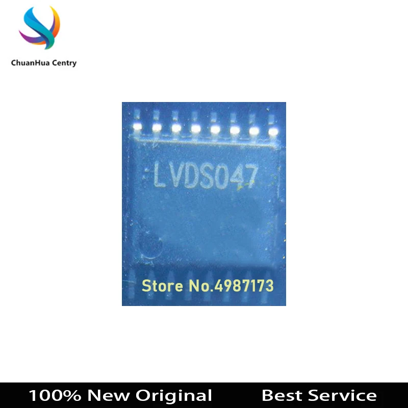 SN65LVDS047PWR LVDS047 TSSOP-16 100% New SN65LVDS047PWR Original In Stock Bigger Discount for the more quantity
SN65LVDS047PWR LVDS047 TSSOP-16 100% New SN65LVDS047PWR Original In Stock Bigger Discount for the more quantity