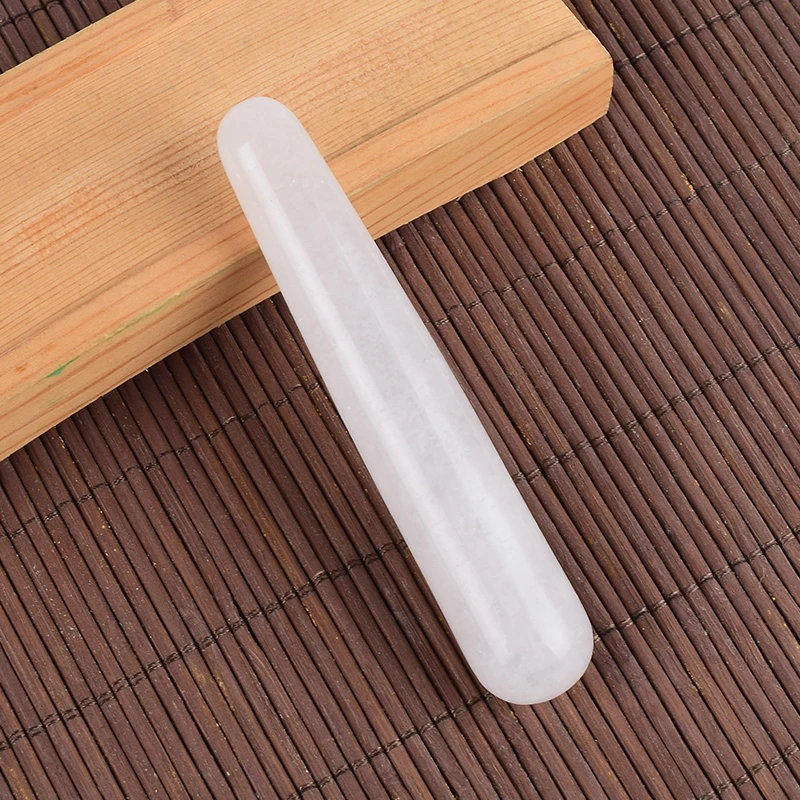Natural Rock Quartz Massage stick Face Body Eye Crystal Mineral Stone Massager Health Skin Care Gua Sha Detox Lifting yoni Wand
Natural Rock Quartz Massage stick Face Body Eye Crystal Mineral Stone Massager Health Skin Care Gua Sha Detox Lifting yoni Wand