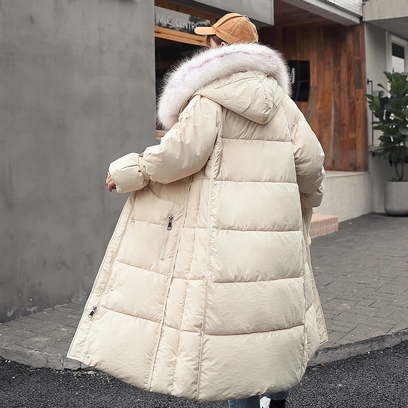 Winter Jacket Women New Tide Coats Artificial Fur Collar Female Parka Black Thick Cotton Padded Lining Lady Jacket
Winter Jacket Women New Tide Coats Artificial Fur Collar Female Parka Black Thick Cotton Padded Lining Lady Jacket