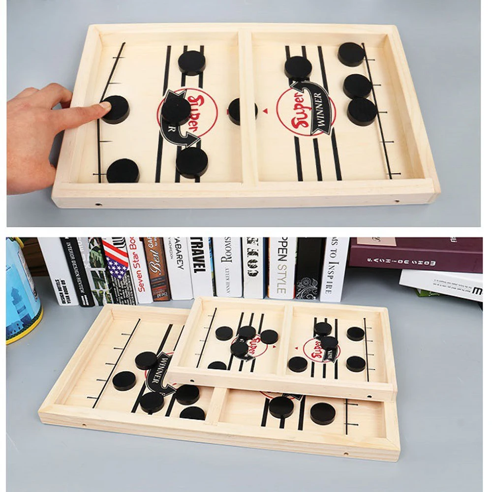 Настольная игра Fast Sling Puck, деревянные настольные игры, интерактивные шахматные игрушки для взрослых и детей, Настольная Боевая настольная и...
Настольная игра Fast Sling Puck, деревянные настольные игры, интерактивные шахматные игрушки для взрослых и детей, Настольная Боевая настольная и...