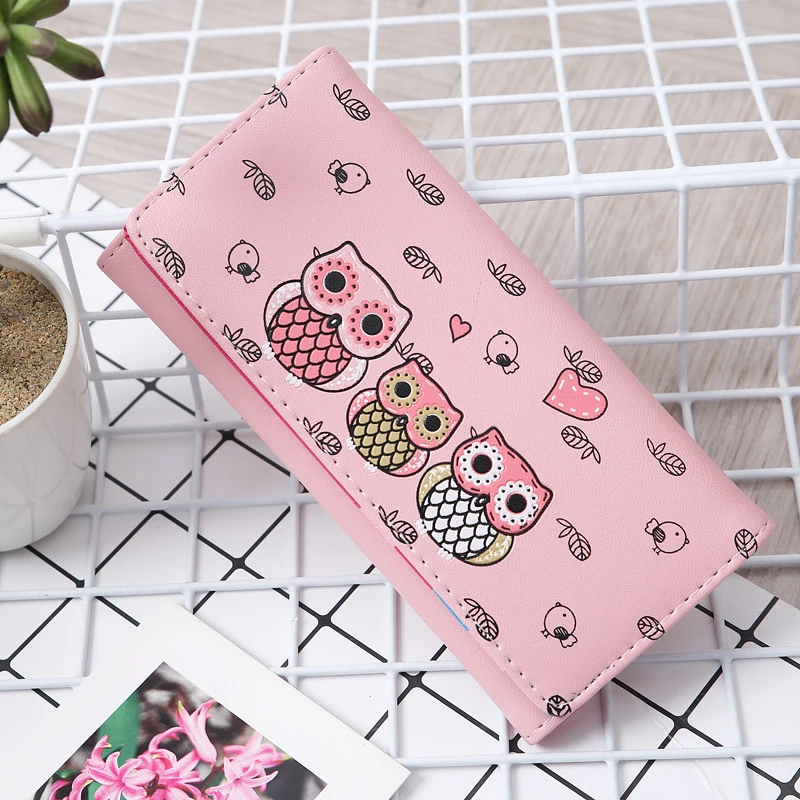 Women Wallets Cute Owl Lady Coin Purse Long Short Style Money Bags Clutch Woman Wallet Cards ID Holder Purses Bag Burse Notecase
Women Wallets Cute Owl Lady Coin Purse Long Short Style Money Bags Clutch Woman Wallet Cards ID Holder Purses Bag Burse Notecase