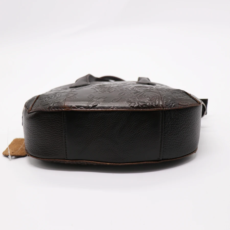 Genuine Leather Top-handle Handbag Women Crossbody Shoulder Bag Ladies Cowhide Small Shell Totes Flower Engraved Vintage Style
Genuine Leather Top-handle Handbag Women Crossbody Shoulder Bag Ladies Cowhide Small Shell Totes Flower Engraved Vintage Style