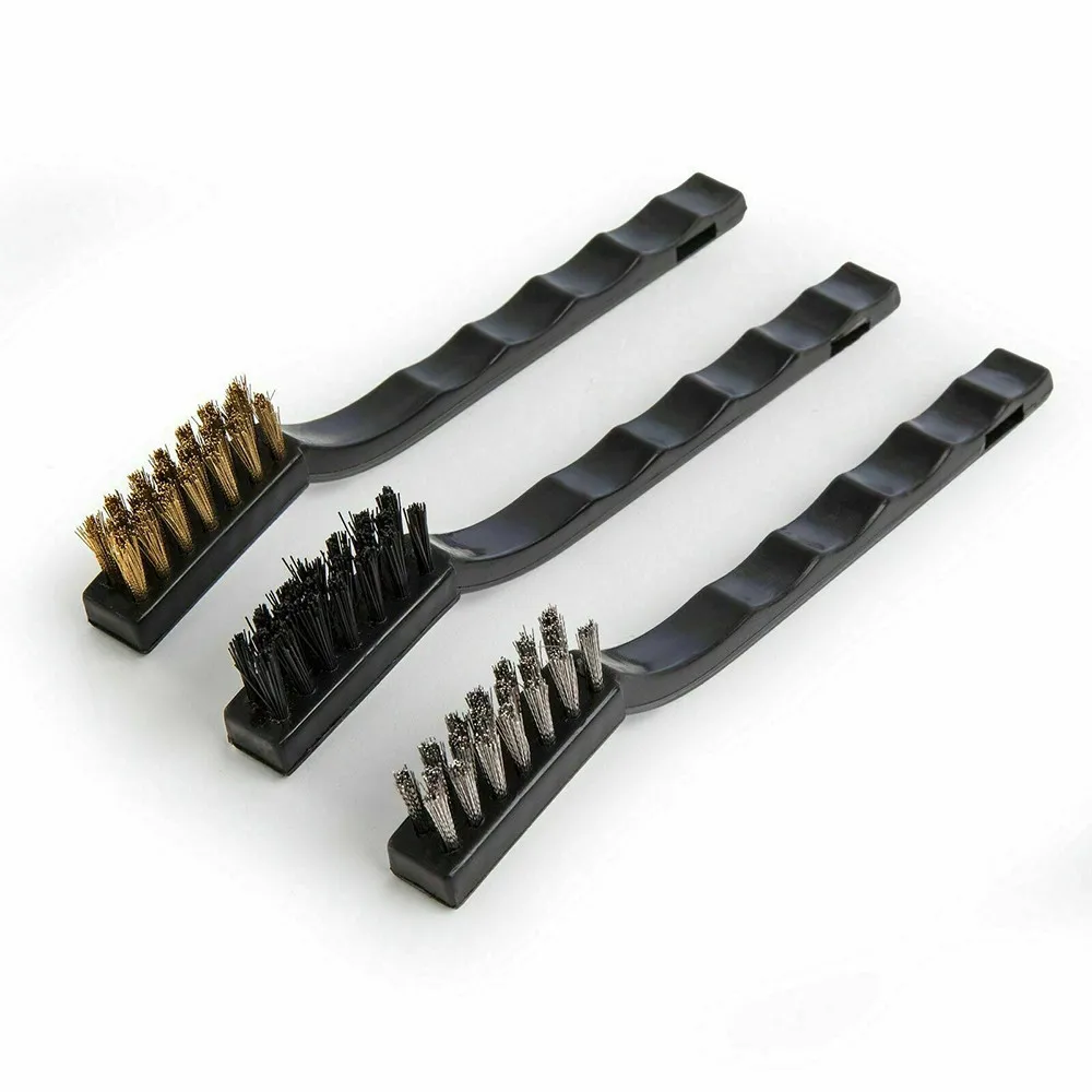 7pcs 9" Wire Brushes Multipurpose 7" Mini Wire Hand Brush Ideal Rust Scale Paint & Slag Dirt Removal Tool Kit
7pcs 9" Wire Brushes Multipurpose 7" Mini Wire Hand Brush Ideal Rust Scale Paint & Slag Dirt Removal Tool Kit