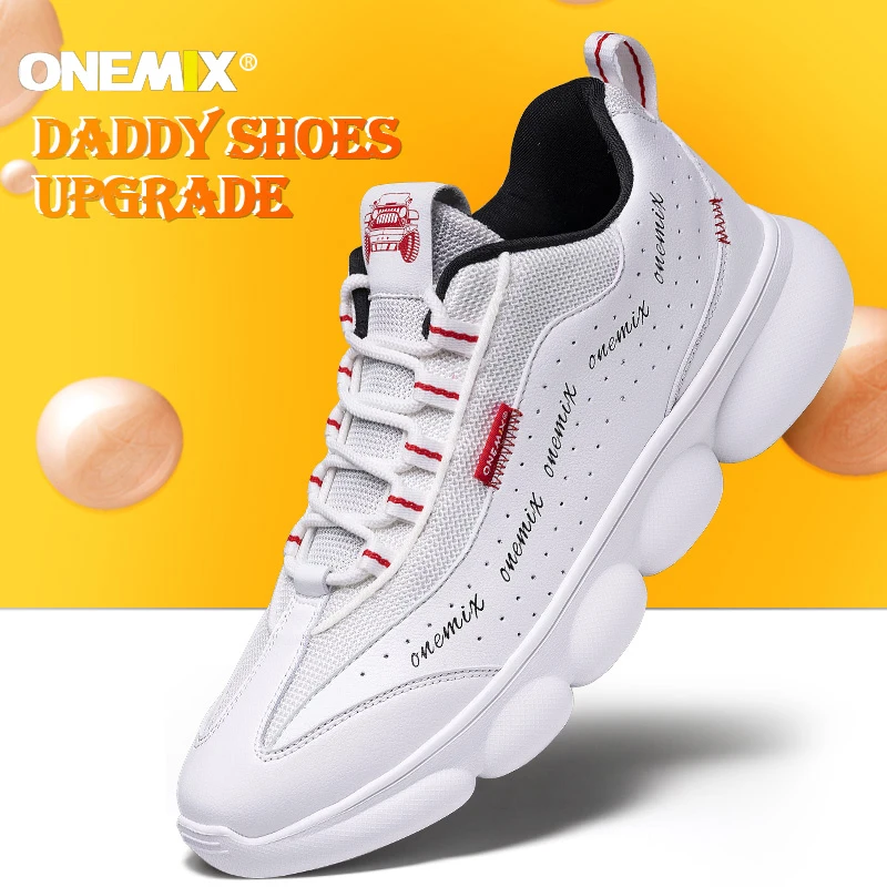 ONEMIX Daddy Shoes New Arrival 2021 Fashion Lightweight Retro Travel Sneakers Outdoor Sport Trainers Men Vulcanized Tennis Shoes
ONEMIX Daddy Shoes New Arrival 2021 Fashion Lightweight Retro Travel Sneakers Outdoor Sport Trainers Men Vulcanized Tennis Shoes
