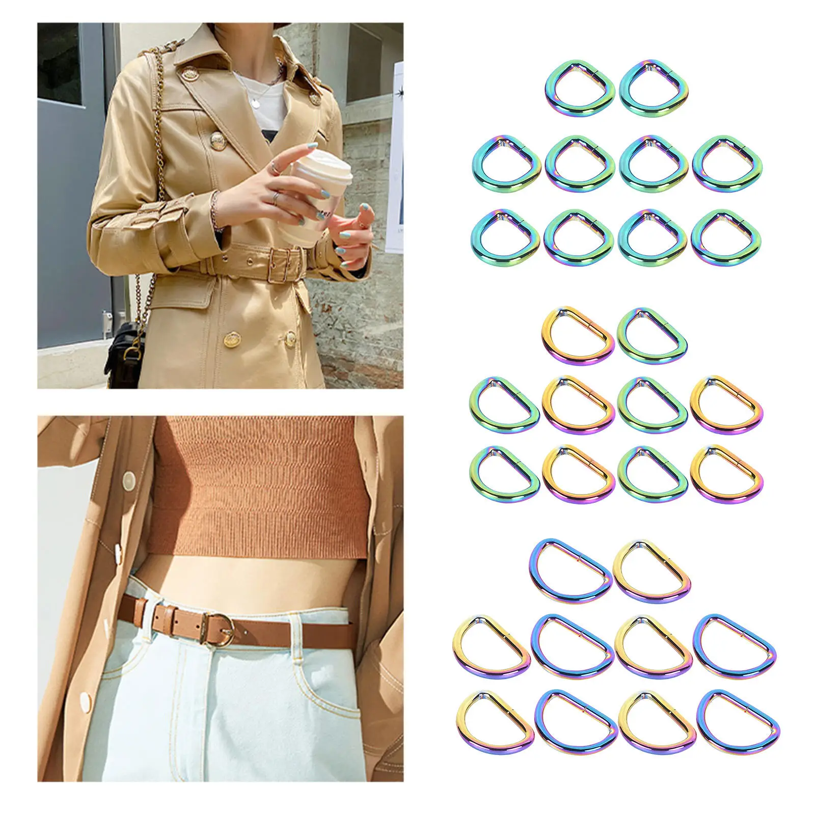 10pcs Iron Heavy Duty Strong High Quality Hand Bag Purse Strap Belt Web D Ring Buckle Clasp DIY Leather Craft
10pcs Iron Heavy Duty Strong High Quality Hand Bag Purse Strap Belt Web D Ring Buckle Clasp DIY Leather Craft