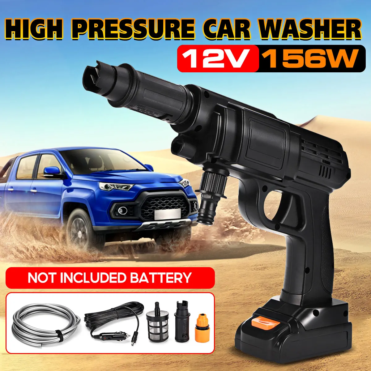 30BAR High Pressure Car Washer Spray Washer Water Cleaner Car Wash Pressure Water Nozzle Cleaning Machine Kit 5M
30BAR High Pressure Car Washer Spray Washer Water Cleaner Car Wash Pressure Water Nozzle Cleaning Machine Kit 5M