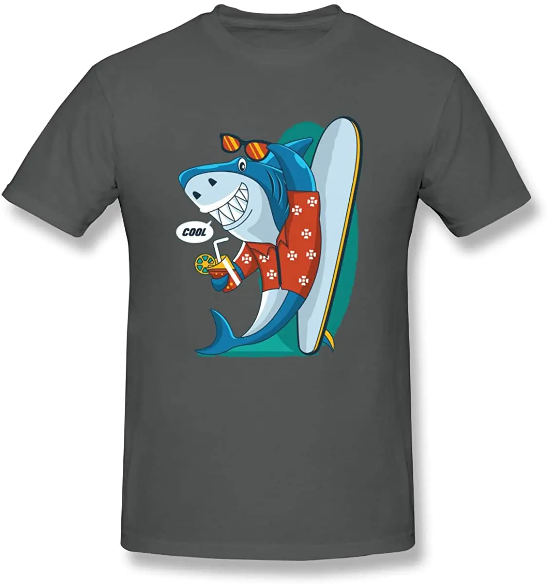 2020 Breathable All Cotton Short Sleeve T Shirt Shark Mascot Men's Adult Personality Printed Graphic T-Shirt
2020 Breathable All Cotton Short Sleeve T Shirt Shark Mascot Men's Adult Personality Printed Graphic T-Shirt