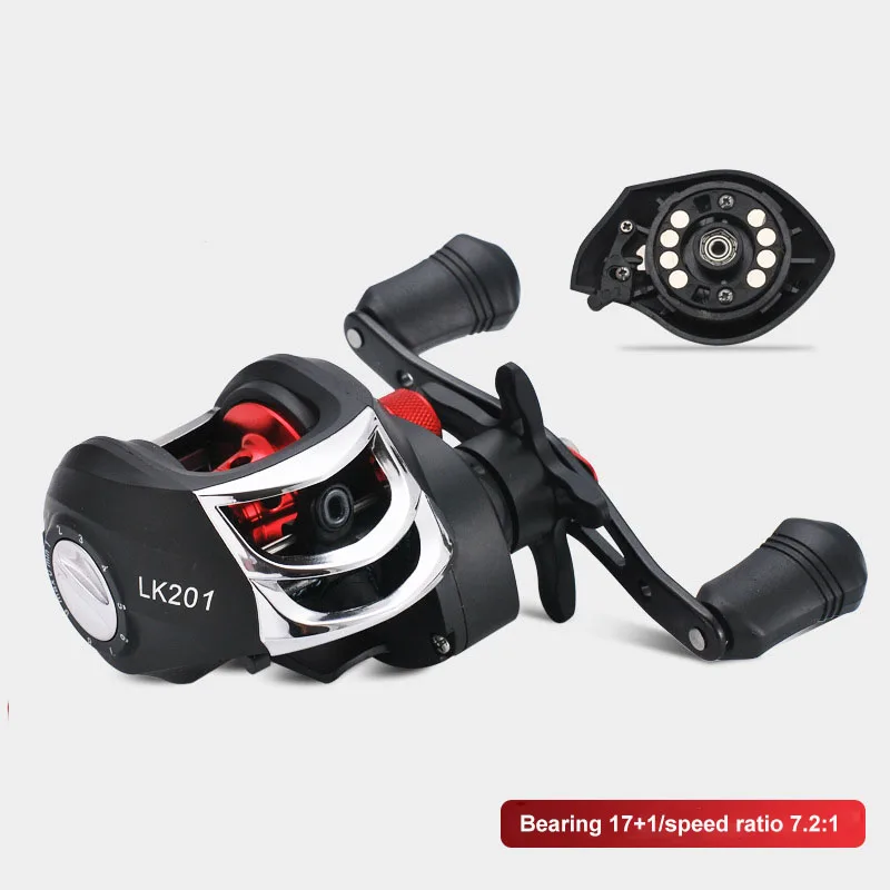 Fishing Reel Water Drop Wheel Magnetic Brake17+1Axis Anti-explosion Line Full Metal Line Cup Road Long Cast Fishing Line Wheel
Fishing Reel Water Drop Wheel Magnetic Brake17+1Axis Anti-explosion Line Full Metal Line Cup Road Long Cast Fishing Line Wheel