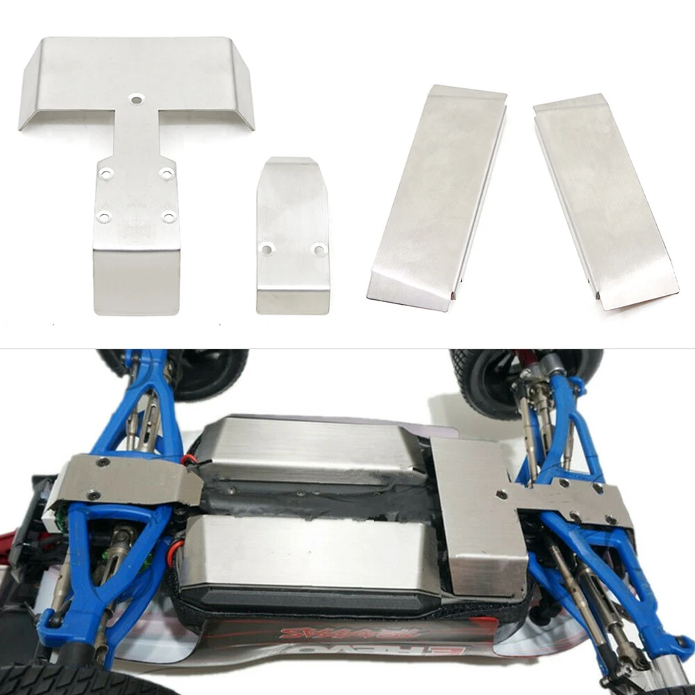 For TRAXXAS SUMMIT E-REVO SLASH VXL 1:16 Stainless Steel Chassis Armor RC Car High Quality Metal Upgrade Parts
For TRAXXAS SUMMIT E-REVO SLASH VXL 1:16 Stainless Steel Chassis Armor RC Car High Quality Metal Upgrade Parts
