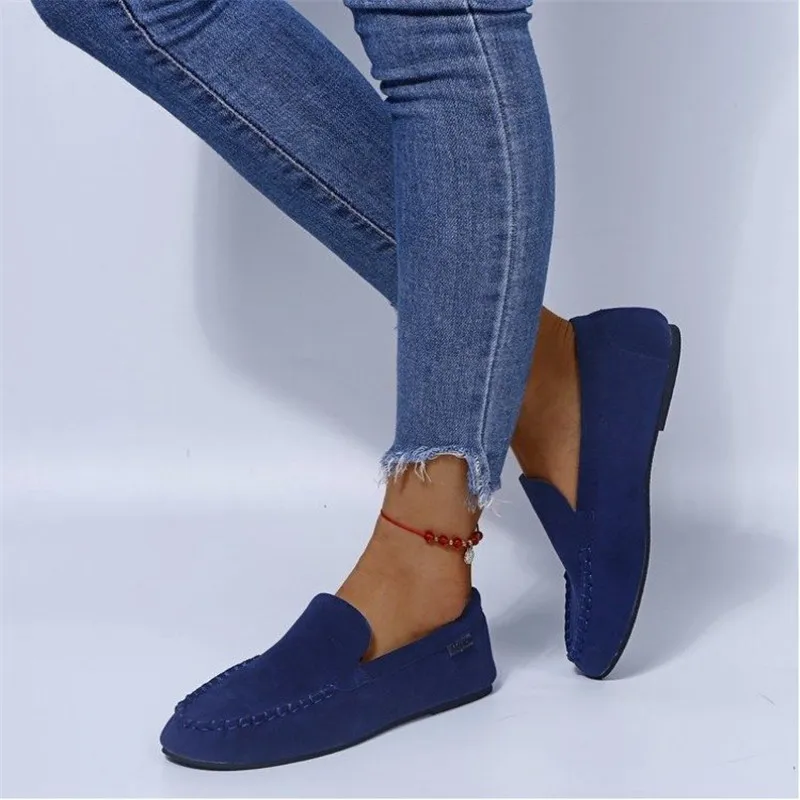 Fashion New Soft Bottom Sneakers Peas Flats Female Trendy Comfortable Casual Shoes Womens Suede Driving Low Top Footwear
Fashion New Soft Bottom Sneakers Peas Flats Female Trendy Comfortable Casual Shoes Womens Suede Driving Low Top Footwear