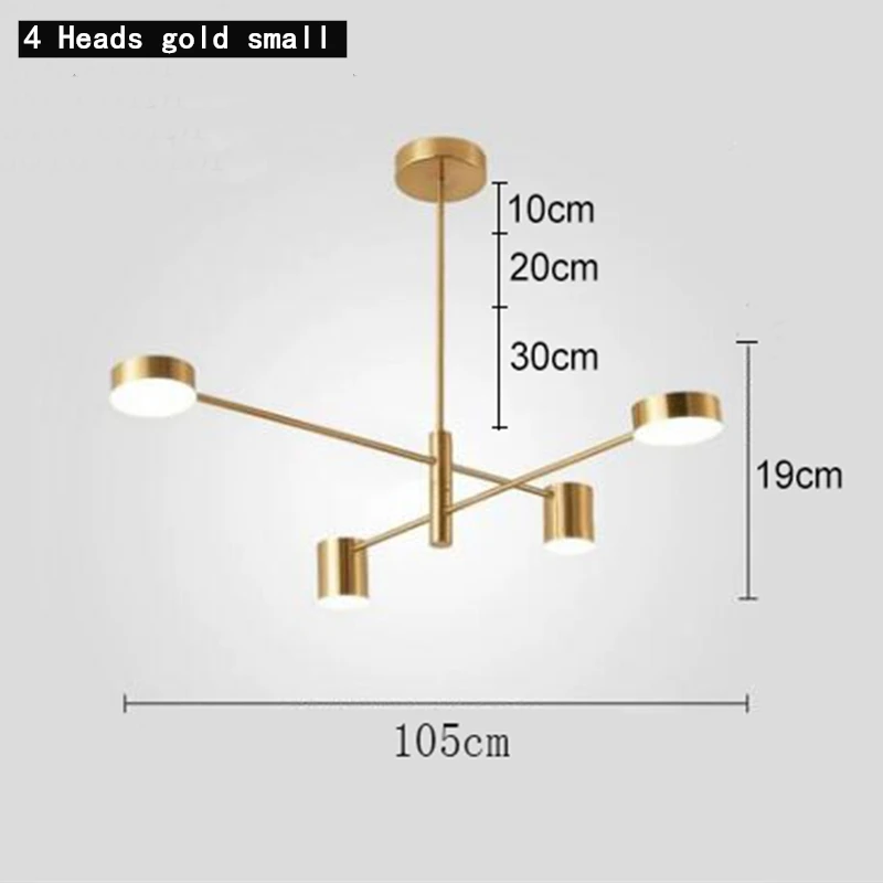 LED люстра QINGYUNKE чёрная/золотая/белая 
LED люстра QINGYUNKE чёрная/золотая/белая