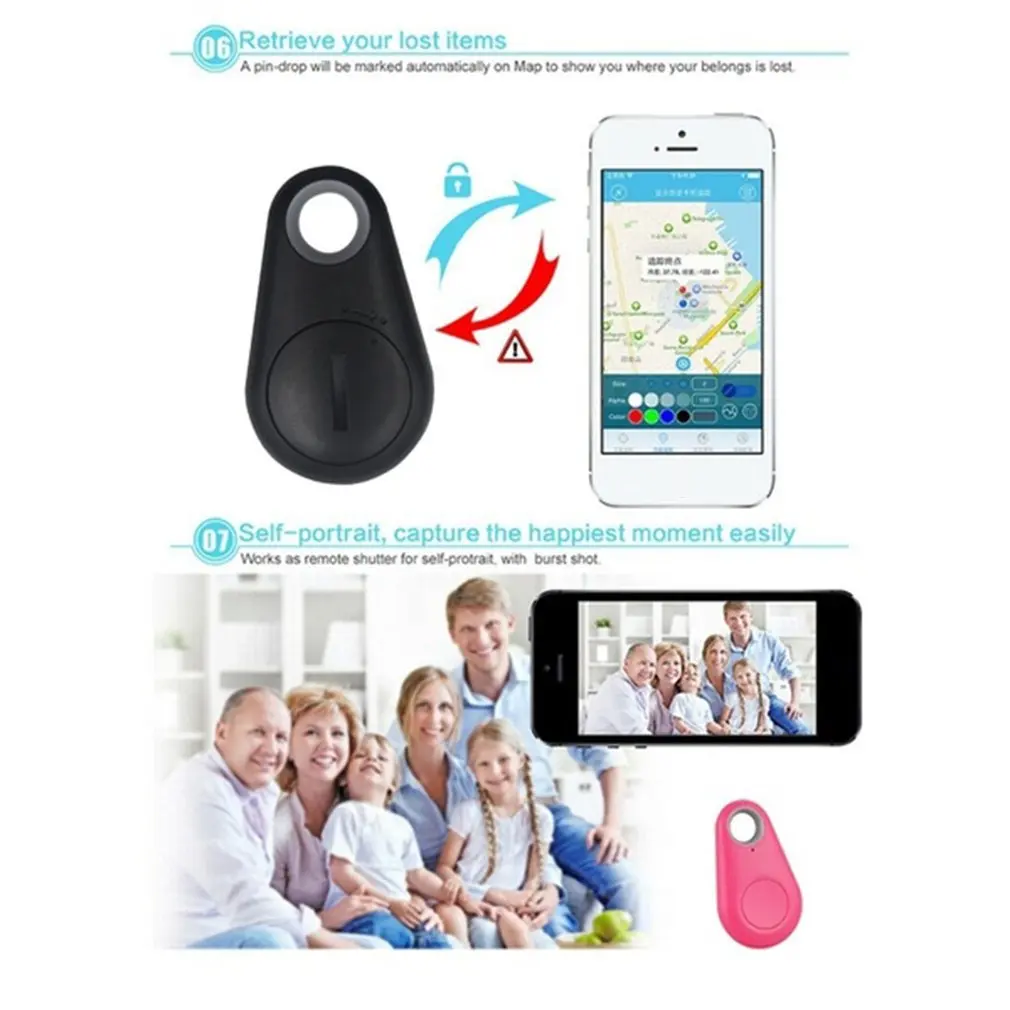 Smart Wireless 4.0 Key Anti Lost Finder iTag Tracker Alarm GPS Locator Wireless Positioning Wallet Pet Key Finder
Smart Wireless 4.0 Key Anti Lost Finder iTag Tracker Alarm GPS Locator Wireless Positioning Wallet Pet Key Finder