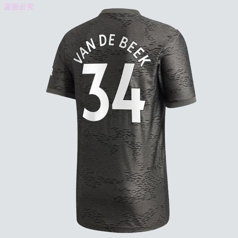 

20 21 Manchester soccer jerseys UNITED CAVANI UTD VAN DE BEEK B. FERNANDES RASHFORD HUMANRACE football shirt man woman kids kit