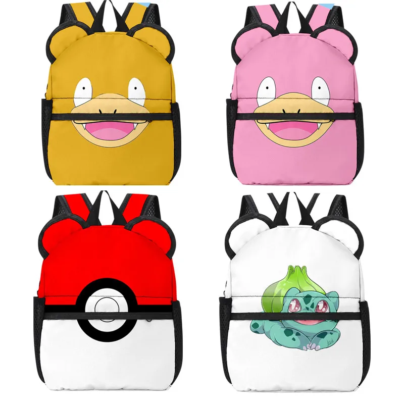 32cm Pokemon School Bags Pikachu Pokeball Anime Figures Kids Backpack Big Capacity Travel Bag Girls Boys Christmas Toy Gifts
32cm Pokemon School Bags Pikachu Pokeball Anime Figures Kids Backpack Big Capacity Travel Bag Girls Boys Christmas Toy Gifts