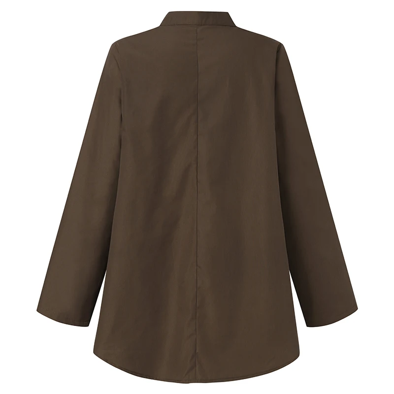 OL Office Blouses 2021 Women Turn Down Neck 3/4 Sleeve Solid Shirts Plus Size Loose Party Tops Femme Bohemian Blusas S-5XL
OL Office Blouses 2021 Women Turn Down Neck 3/4 Sleeve Solid Shirts Plus Size Loose Party Tops Femme Bohemian Blusas S-5XL