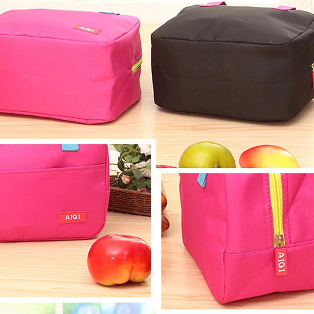 2019 New Fashion Lunch Bag Portable Waterproof Thickness Insulated Picnic Office Food Storage Handbags | Багаж и сумки