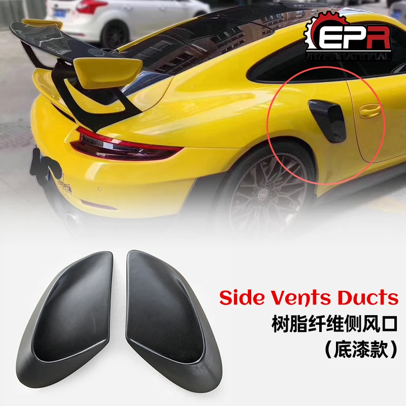 Для Porsche 911 991 Carrera Carrera4 Carrera4S GT2RS стиль стекловолокно заднее крыло вентиляционные отверстия FRP Неокрашенный Корпус Комплект 
Для Porsche 911 991 Carrera Carrera4 Carrera4S GT2RS стиль стекловолокно заднее крыло вентиляционные отверстия FRP Неокрашенный Корпус Комплект