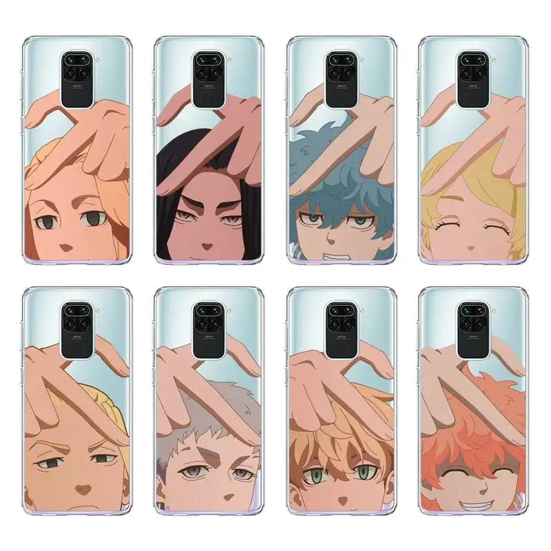 Tokyo Revengers Avengers Gesture Phone Case For Redmi 7A 9A K20 K30S Ultra Note 8 9 Pro Max 9s 10 7 5 Clear Transparent Cover
Tokyo Revengers Avengers Gesture Phone Case For Redmi 7A 9A K20 K30S Ultra Note 8 9 Pro Max 9s 10 7 5 Clear Transparent Cover