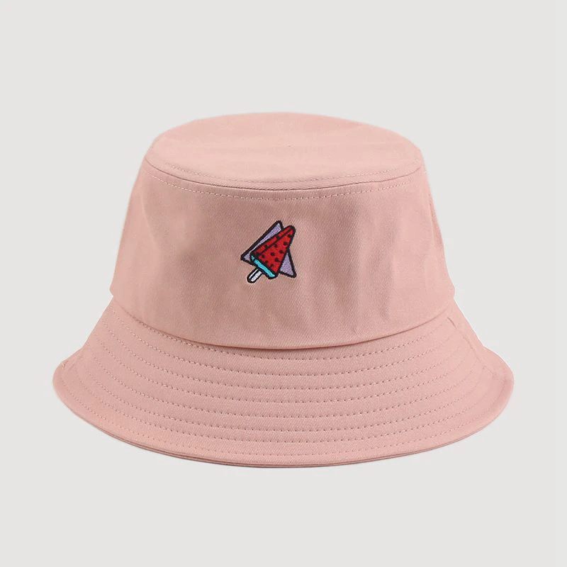 Summer Watermelon Embroidery Bucket Hat Women Fashion Beach Sun Hats 100% Cotton Bob chapeau Femme Panama Hat Fisherman Hat
Summer Watermelon Embroidery Bucket Hat Women Fashion Beach Sun Hats 100% Cotton Bob chapeau Femme Panama Hat Fisherman Hat