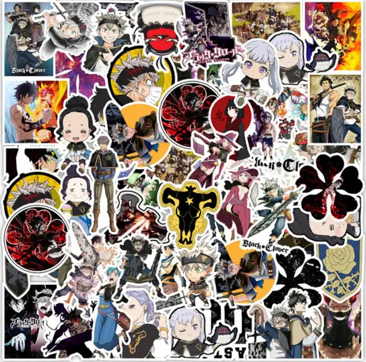 10/30/50pcs Black Clover Graffiti Waterproof Skateboard Travel Suitcase Phone Laptop Luggage Stickers Diy Kids Girl Toys
10/30/50pcs Black Clover Graffiti Waterproof Skateboard Travel Suitcase Phone Laptop Luggage Stickers Diy Kids Girl Toys