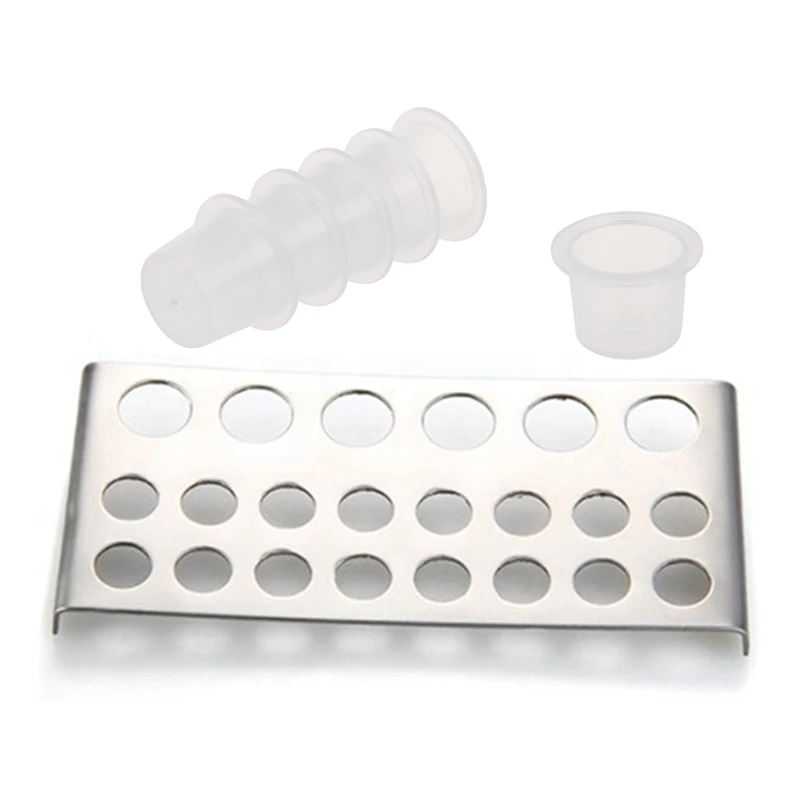 200 Plastic Medium Tattoo Ink Cups With Stainless Steel Tattoo Pigment Ink Cup Caps Holder Stand Shelf Pro
200 Plastic Medium Tattoo Ink Cups With Stainless Steel Tattoo Pigment Ink Cup Caps Holder Stand Shelf Pro