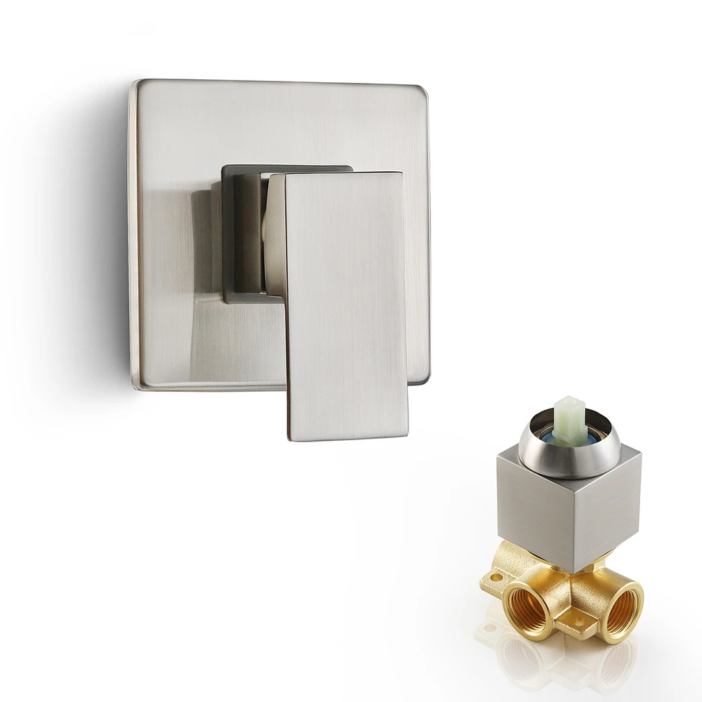 2021Latest Mixing Hot and Cold Valve Body Faucet Copper Black Single Handle Concealed Shower Mixer Bathroom in-Wall Type 
2021Latest Mixing Hot and Cold Valve Body Faucet Copper Black Single Handle Concealed Shower Mixer Bathroom in-Wall Type