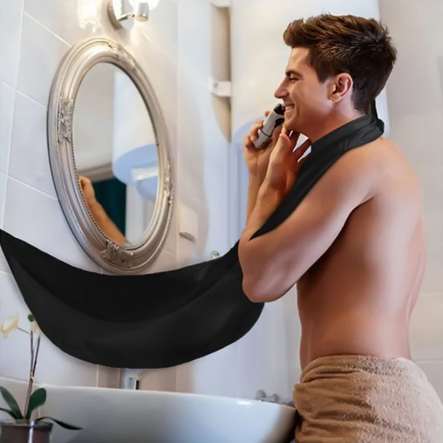 Beard Trimming Cloth for Shaving and Trimming Waterproof Beard Cape Shaving Cloth, Beard Bib Beard Apron Beard Catcher For Men
Beard Trimming Cloth for Shaving and Trimming Waterproof Beard Cape Shaving Cloth, Beard Bib Beard Apron Beard Catcher For Men