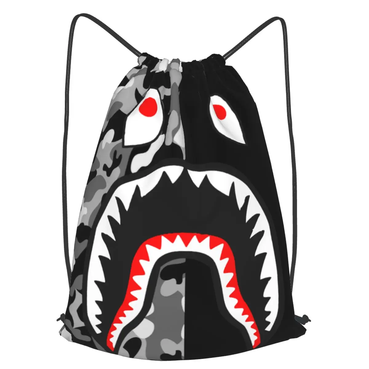 Bape Drawstring strap pack Beach Bag Backpack Bape Shark Waterproof String Bag Sports Sackpack Gym Sack for Women Men Girls Boys
Bape Drawstring strap pack Beach Bag Backpack Bape Shark Waterproof String Bag Sports Sackpack Gym Sack for Women Men Girls Boys