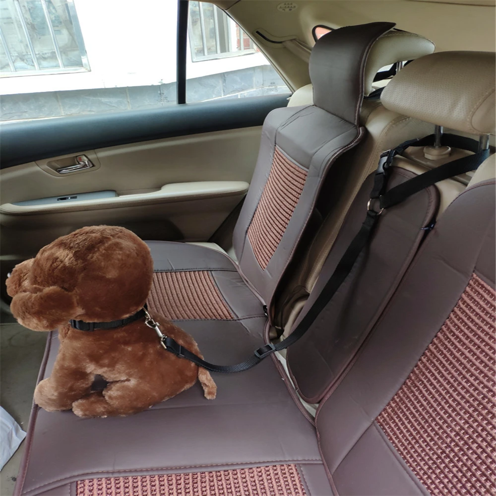 Pet Seat Belt Adjustable Pet Dog Cat Car Seat Belt Safety Leads Vehicle Seatbelt Harness, Made from Nylon Fabric
Pet Seat Belt Adjustable Pet Dog Cat Car Seat Belt Safety Leads Vehicle Seatbelt Harness, Made from Nylon Fabric