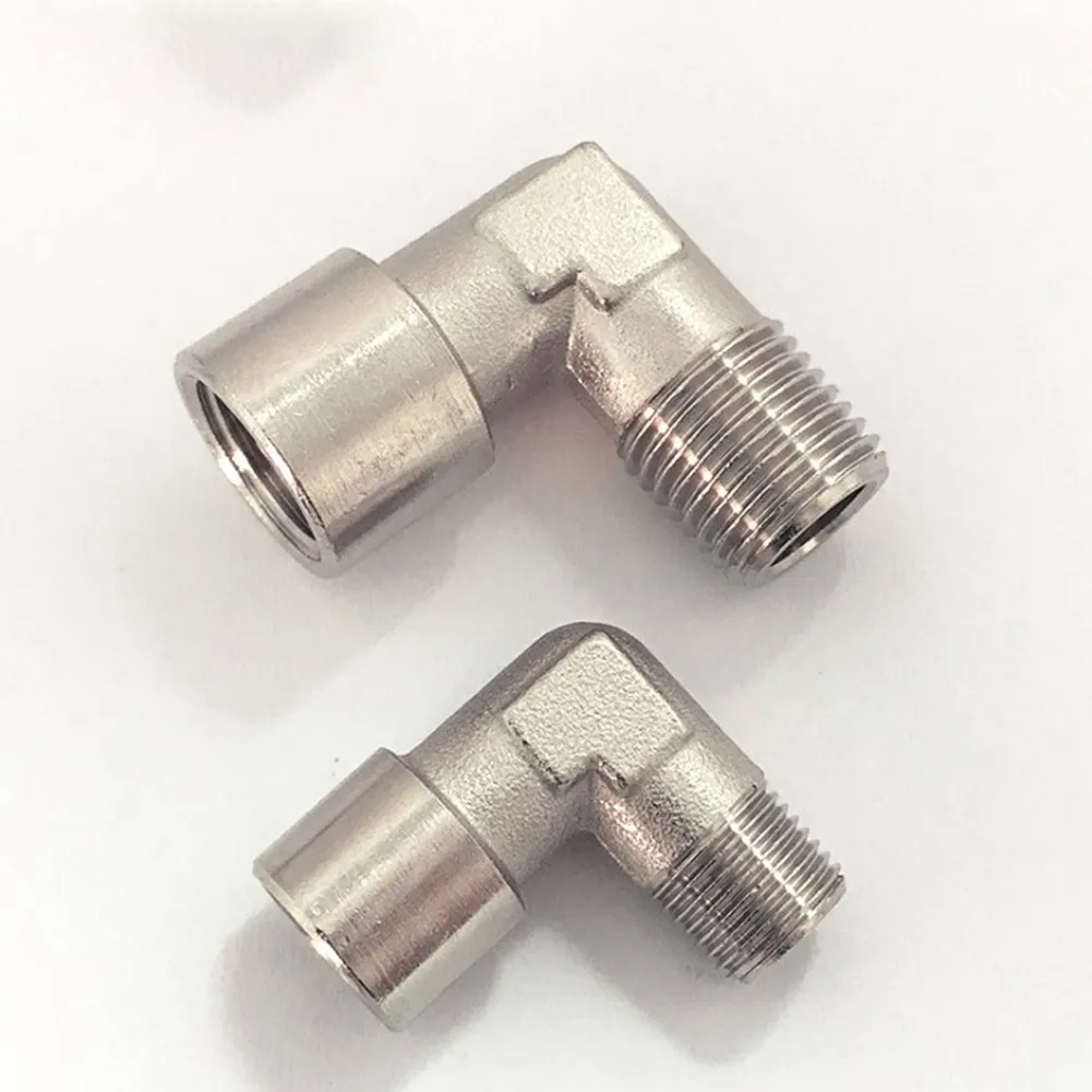 1/4" 1/8" 3/8" Male To Female Thread 90 Degree Angle Elbow Pipe Fitting Connector Coupler For Water Fuel Copper Adapter
1/4" 1/8" 3/8" Male To Female Thread 90 Degree Angle Elbow Pipe Fitting Connector Coupler For Water Fuel Copper Adapter