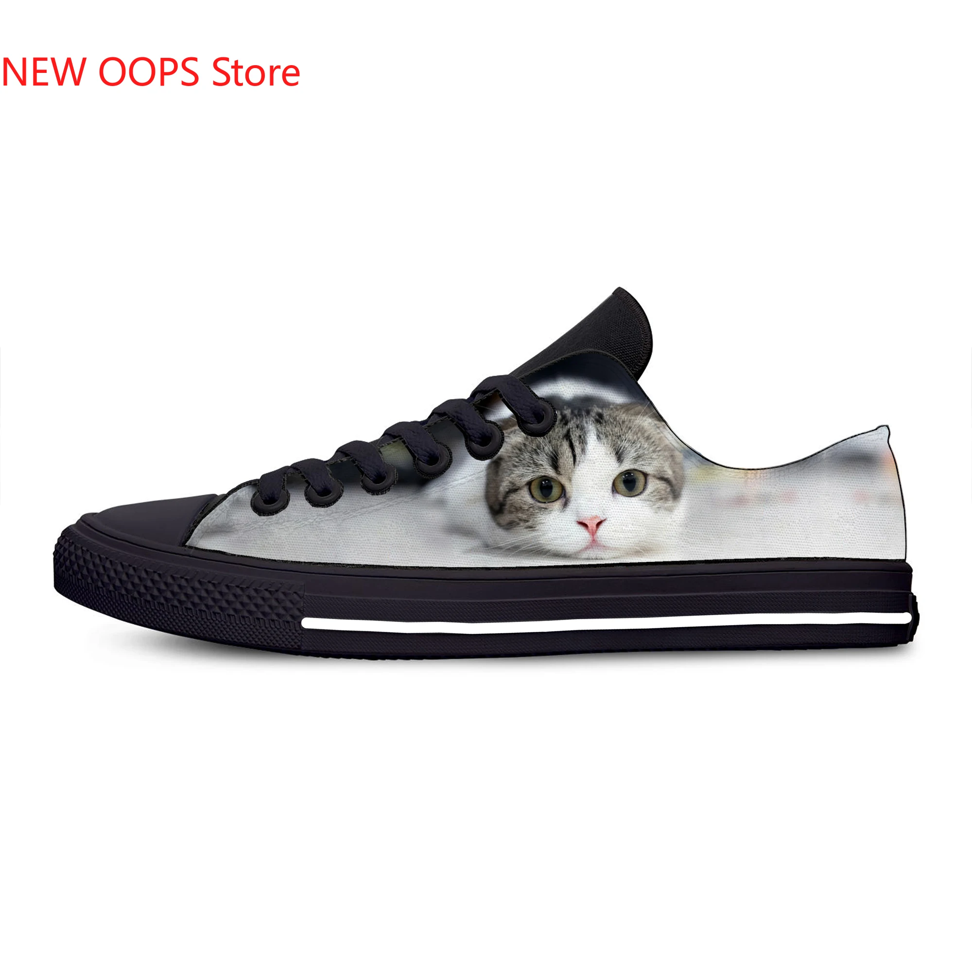 Легкие холщовые кроссовки для мужчин и женщин, Классическая обувь на плоской подошве, с изображением милого кота, Повседневные Дышащие кеды
Легкие холщовые кроссовки для мужчин и женщин, Классическая обувь на плоской подошве, с изображением милого кота, Повседневные Дышащие кеды