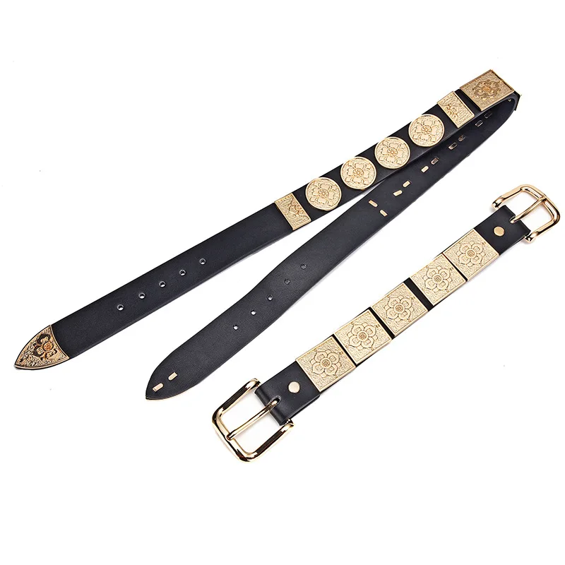 Costume accessories metal belt alloy metal three-piece Hanfu belt fashion trend ethnic style
Costume accessories metal belt alloy metal three-piece Hanfu belt fashion trend ethnic style