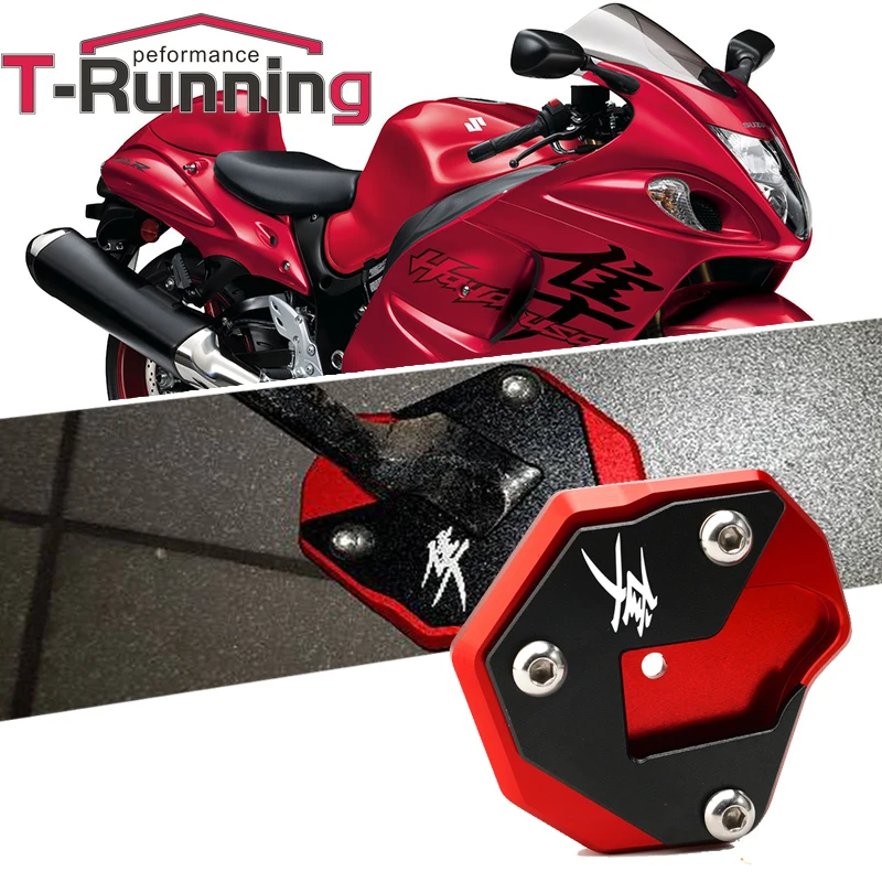 Motorcycle Accessories CNC Side Stand Pad Enlarge Extension Kickstand For SUZUKI HAYABUSA GSX1300R GSX-R 1300 2008-2020
Motorcycle Accessories CNC Side Stand Pad Enlarge Extension Kickstand For SUZUKI HAYABUSA GSX1300R GSX-R 1300 2008-2020