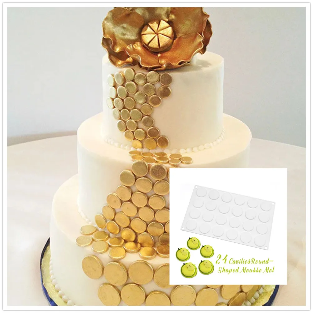 Силиконовая круглая форма Dorica для монет и муссов, 24 вида, кухонные инструменты для украшения тортов, аксессуары для выпечки
Силиконовая круглая форма Dorica для монет и муссов, 24 вида, кухонные инструменты для украшения тортов, аксессуары для выпечки