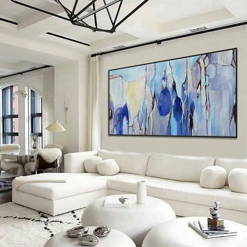 Abstract Canvas Wall Art Extra Large Colorful Modern Brush Stroke Oversize Panoramic Wide Abstract Acrylic Painting Home Decor
Abstract Canvas Wall Art Extra Large Colorful Modern Brush Stroke Oversize Panoramic Wide Abstract Acrylic Painting Home Decor