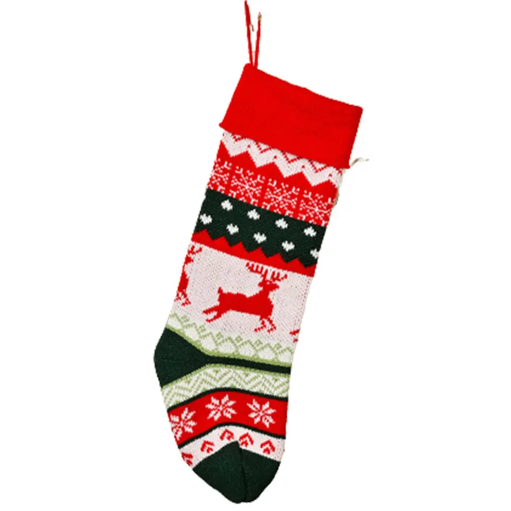 Christmas Stockings Decorations Knitted Hanging Ornaments Xmas Gift Candy Bag New Year Gifts Socks Christmas Socks Gift Bags 
Christmas Stockings Decorations Knitted Hanging Ornaments Xmas Gift Candy Bag New Year Gifts Socks Christmas Socks Gift Bags