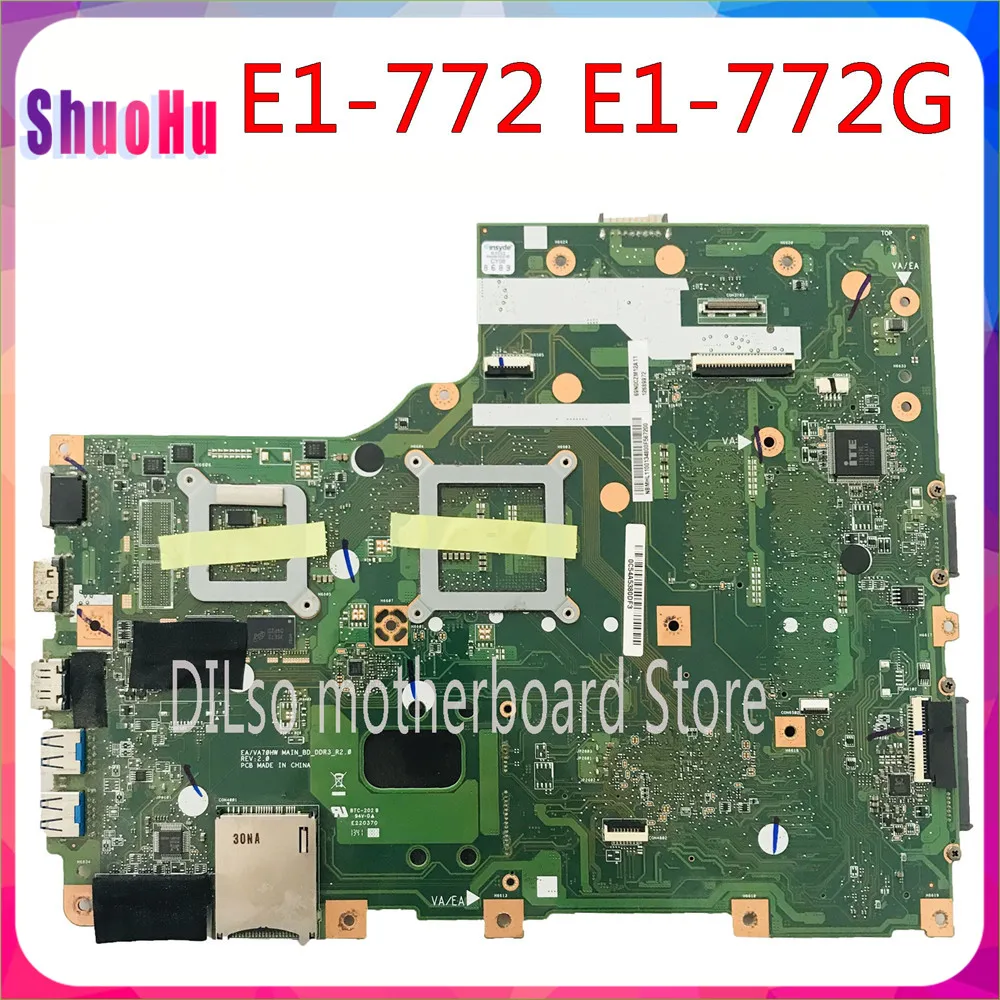 KEFUEA VA70HW REV 2.0 Tested Original Work E1-772G Motherboard For ACER Aspire E1-772 V3-772G Laptop Motherboard DDR3 HM77
KEFUEA VA70HW REV 2.0 Tested Original Work E1-772G Motherboard For ACER Aspire E1-772 V3-772G Laptop Motherboard DDR3 HM77