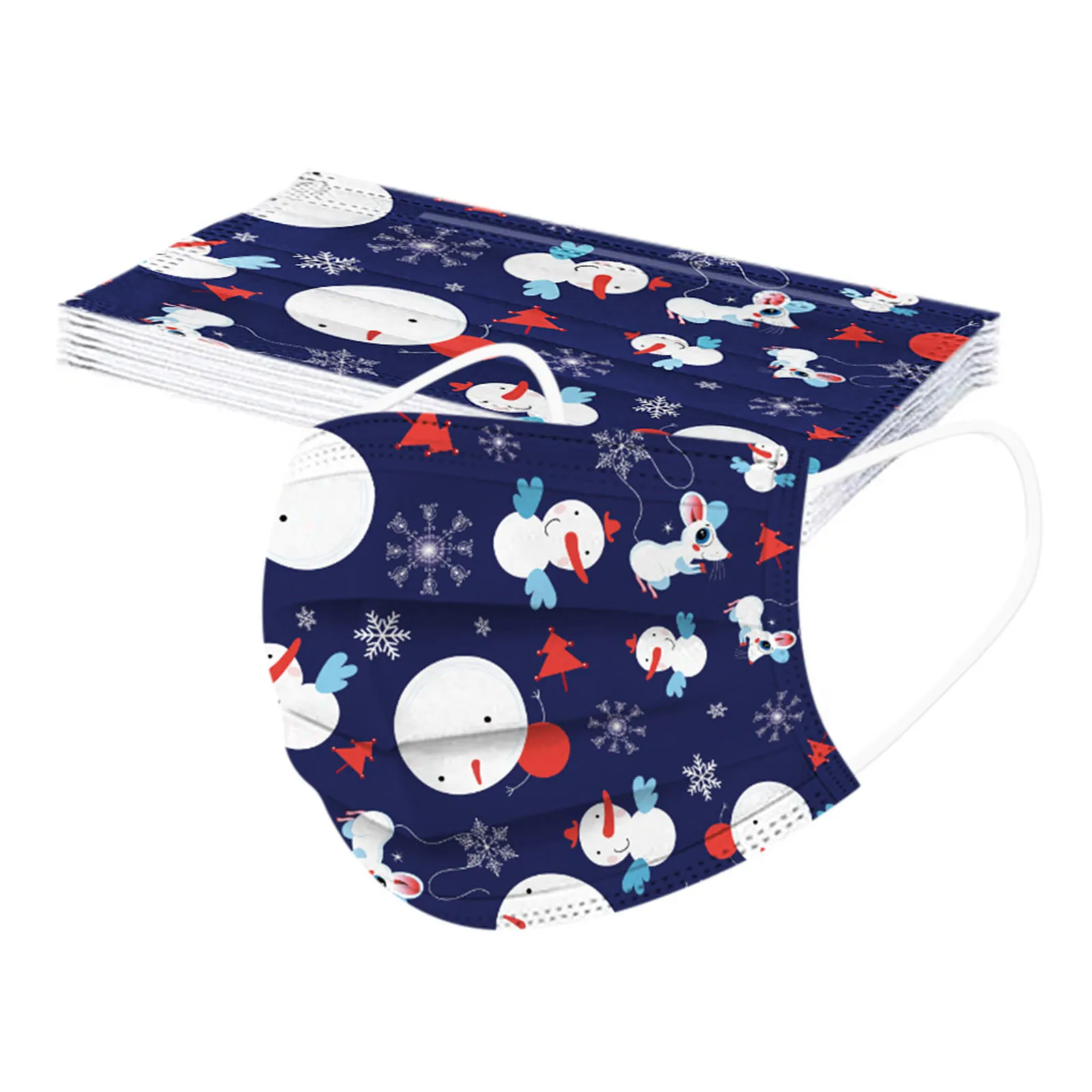 10pcs Women Disposable Unisex Printed Christmas Soft Masks Adults 3-layer Masks Breathable Haze Proof Protective Mouth Face Mask
10pcs Women Disposable Unisex Printed Christmas Soft Masks Adults 3-layer Masks Breathable Haze Proof Protective Mouth Face Mask