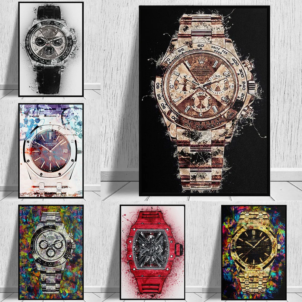 Luxury Watches Rolex Everose Rose Gold Poster and Prints Wall Art Mural Canvas Painting for Living Room Decoration Pictures Gift
Luxury Watches Rolex Everose Rose Gold Poster and Prints Wall Art Mural Canvas Painting for Living Room Decoration Pictures Gift