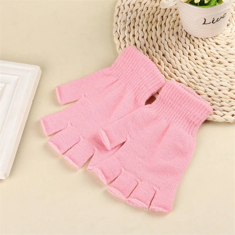 Unisex Knitted Stretch Elastic Winter Warm Half Finger Fingerless Casual Gloves Men's Women's Acrylic Glove For Winter Mittens
Unisex Knitted Stretch Elastic Winter Warm Half Finger Fingerless Casual Gloves Men's Women's Acrylic Glove For Winter Mittens