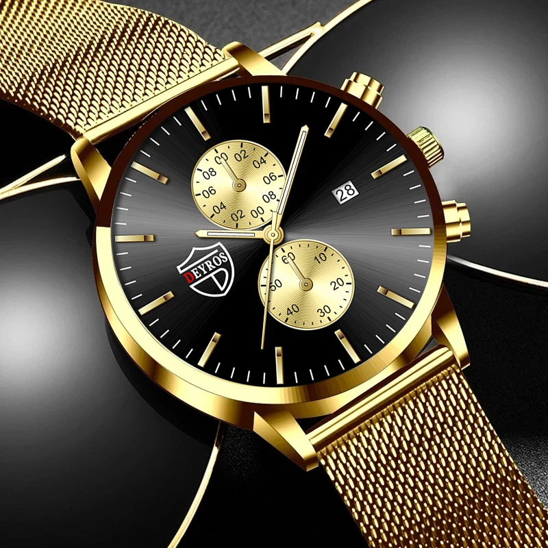 Hot Sell Luxury Mens Watches Stainless Steel Mesh Quartz WristWatch Men Leather Casual Calendar Luminous Clock reloj hombre
Hot Sell Luxury Mens Watches Stainless Steel Mesh Quartz WristWatch Men Leather Casual Calendar Luminous Clock reloj hombre