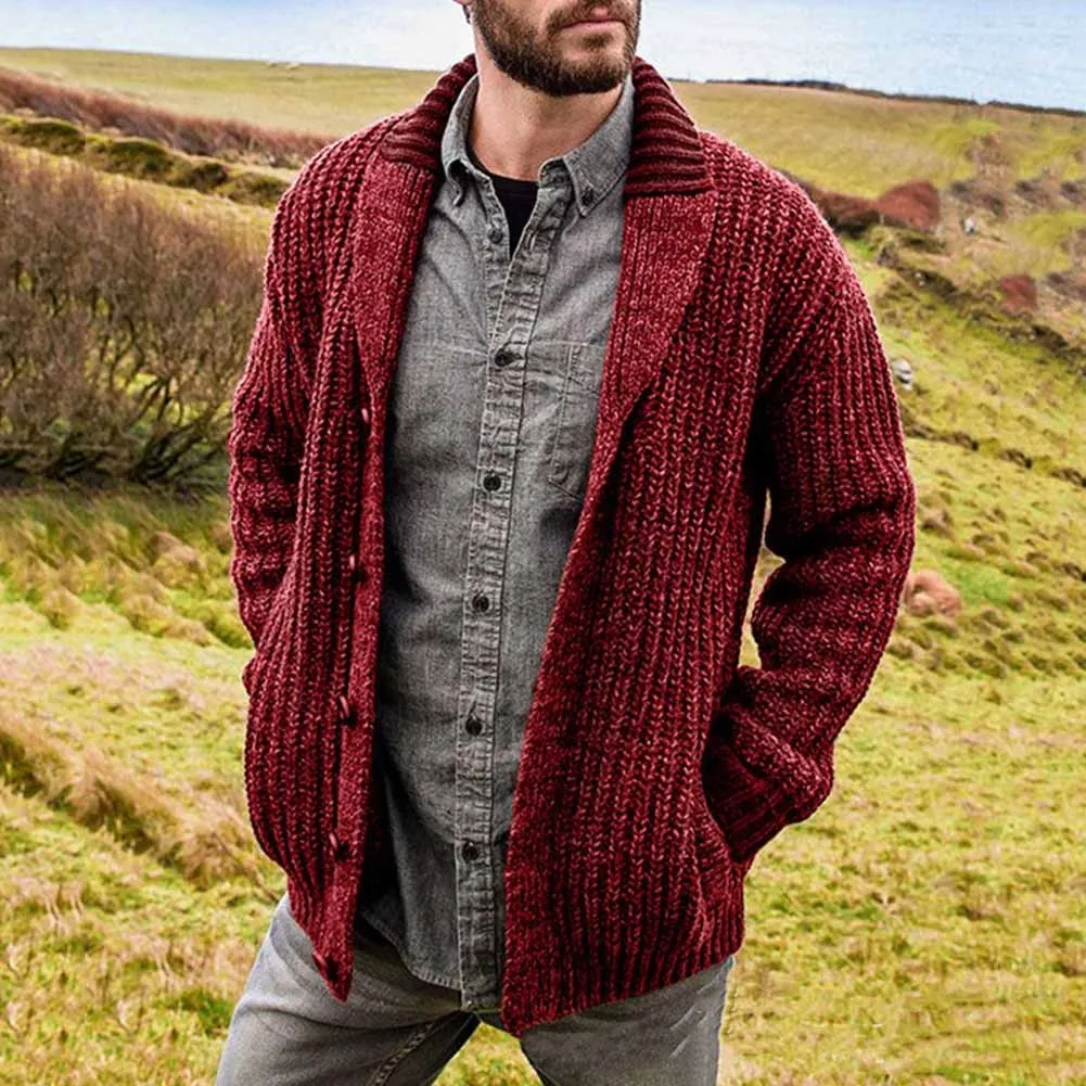 New Winter Men's Casual Warm Sweater Knitted Cardigans Fluffy Knitwear Top Solid Color Long Sleeve Lapel Coat Single-Breasted
New Winter Men's Casual Warm Sweater Knitted Cardigans Fluffy Knitwear Top Solid Color Long Sleeve Lapel Coat Single-Breasted