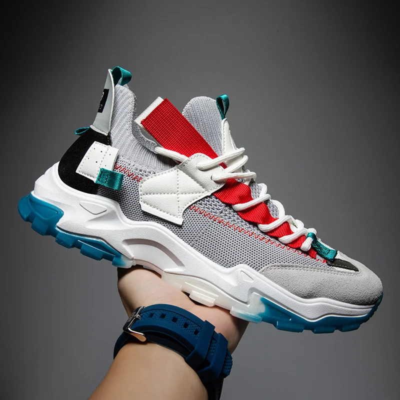 New Men's Sneakers Trend Breathable Men Sport Shoes Luxury Fitness Running Shoes Outdoor Light Jogging Sneakers Knitted Men Shoe
New Men's Sneakers Trend Breathable Men Sport Shoes Luxury Fitness Running Shoes Outdoor Light Jogging Sneakers Knitted Men Shoe