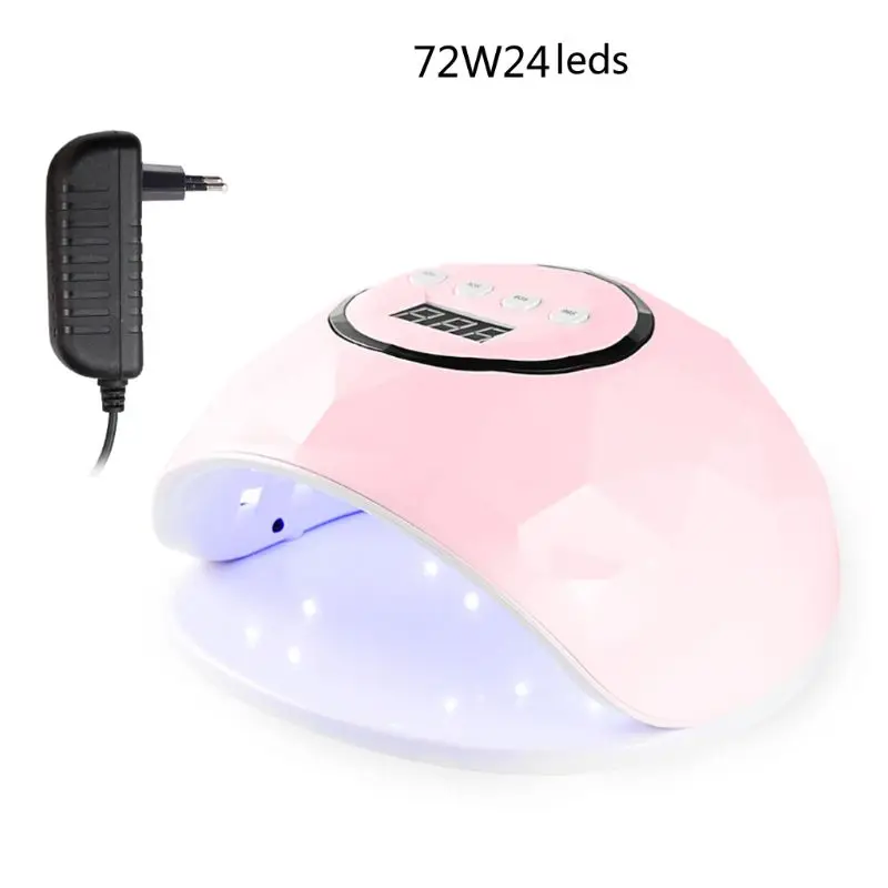 86W UV 39 LED Lamp Nail Dryer Auto Sensor Cabine LCD Display Gel Polish Curing 4 Timer Setting Machine Nail Art Tools EU/US Plug
86W UV 39 LED Lamp Nail Dryer Auto Sensor Cabine LCD Display Gel Polish Curing 4 Timer Setting Machine Nail Art Tools EU/US Plug