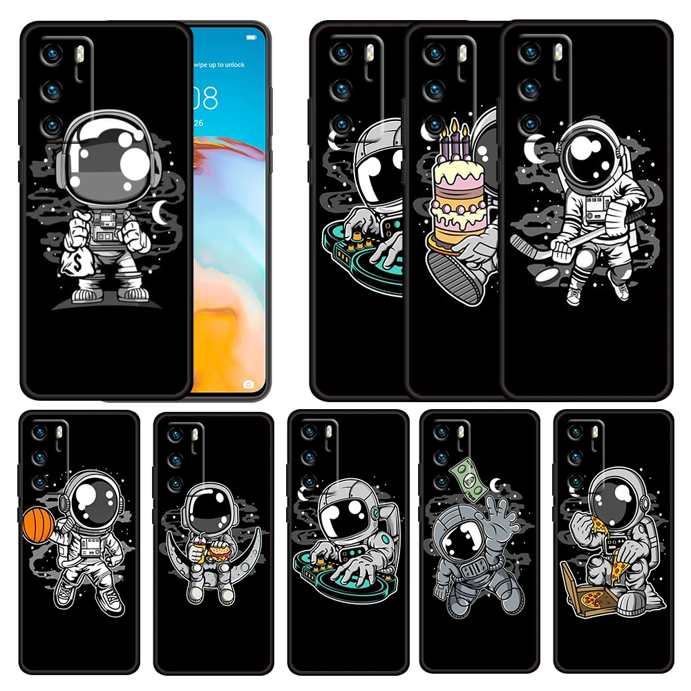 Funny Astronaut Cartoon Cute for Huawei P50 P40 E P30 P20 P10 P9 P8 Pro Lite mini 5G Soft TPU Silicone Black Phone Case Cover
Funny Astronaut Cartoon Cute for Huawei P50 P40 E P30 P20 P10 P9 P8 Pro Lite mini 5G Soft TPU Silicone Black Phone Case Cover