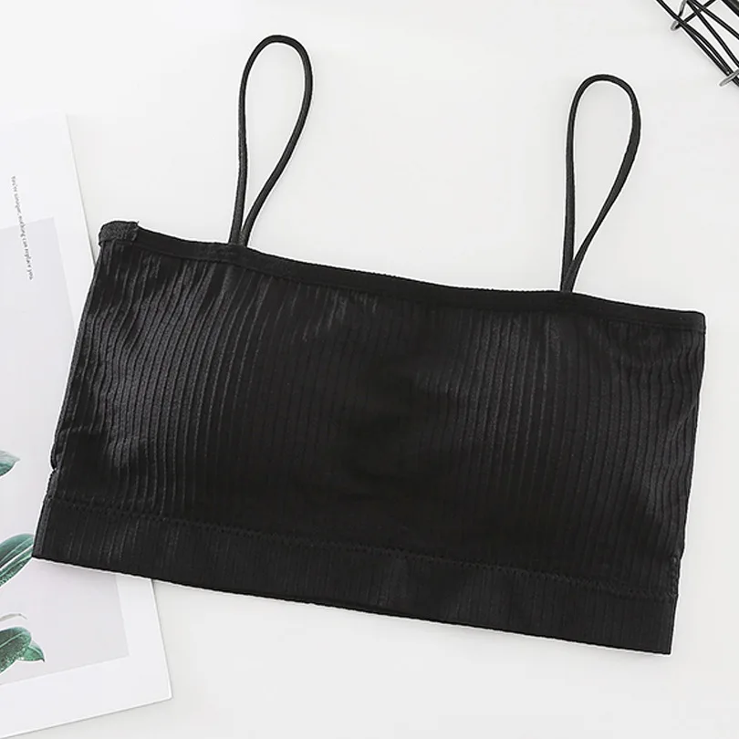 Women's Solid Color Seamless Underwear Bras Sexy Straps Top Bras Chest Wraps One Piece Seamless Bra Breast Wrap Sling Bralette
Women's Solid Color Seamless Underwear Bras Sexy Straps Top Bras Chest Wraps One Piece Seamless Bra Breast Wrap Sling Bralette