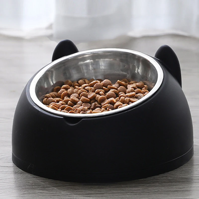 Stainless Steel Cat Bowl Non Slip Pet Feeder Large Capacity Puppy Drinking Bowls Tilt Neck Protection Dish Pet Food Container
Stainless Steel Cat Bowl Non Slip Pet Feeder Large Capacity Puppy Drinking Bowls Tilt Neck Protection Dish Pet Food Container