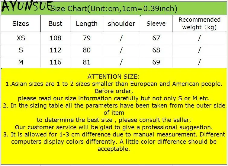 AYUNSUE Women's Jacket 100% Wool Coat Women Korean Style Fall Clothes for Women Clothing Winter Outwear Manteau Femme 2021
AYUNSUE Women's Jacket 100% Wool Coat Women Korean Style Fall Clothes for Women Clothing Winter Outwear Manteau Femme 2021